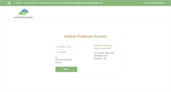 Desktop Screenshot of formacion.institutopotencialhumano.com