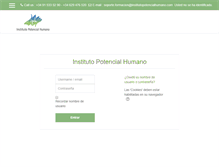 Tablet Screenshot of formacion.institutopotencialhumano.com